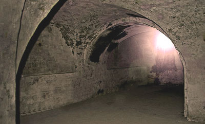 В пещерах монастыря
