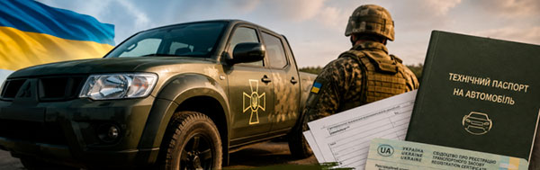 Документи на авто для ЗСУ: типові помилки при оформленні й як їх уникнути